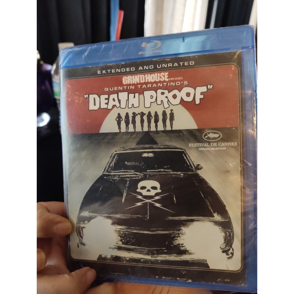 Grindhouse Quentin Tarantino's Death Proof Blu-ray DVD Extended And Unrated New‎